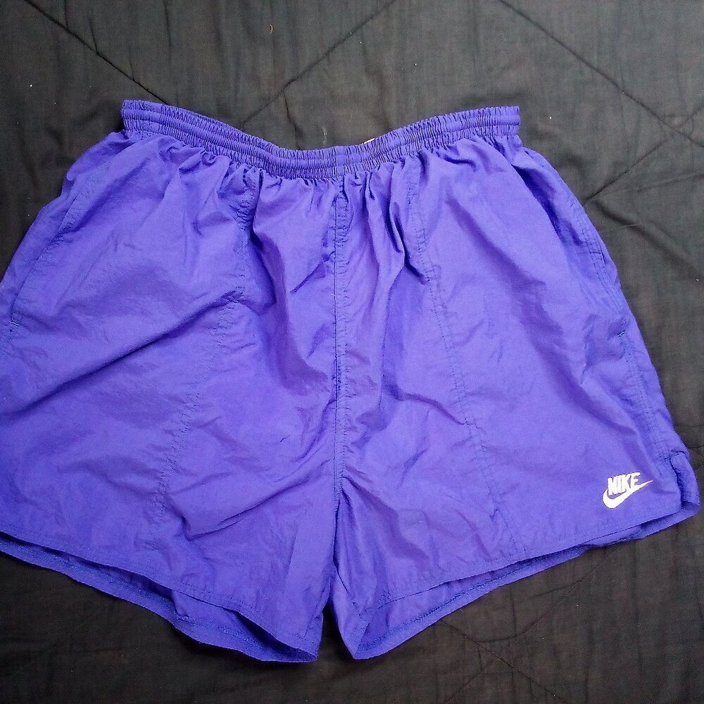 Vintage 90s Nike Lined Wind Shorts Swim Trainers
